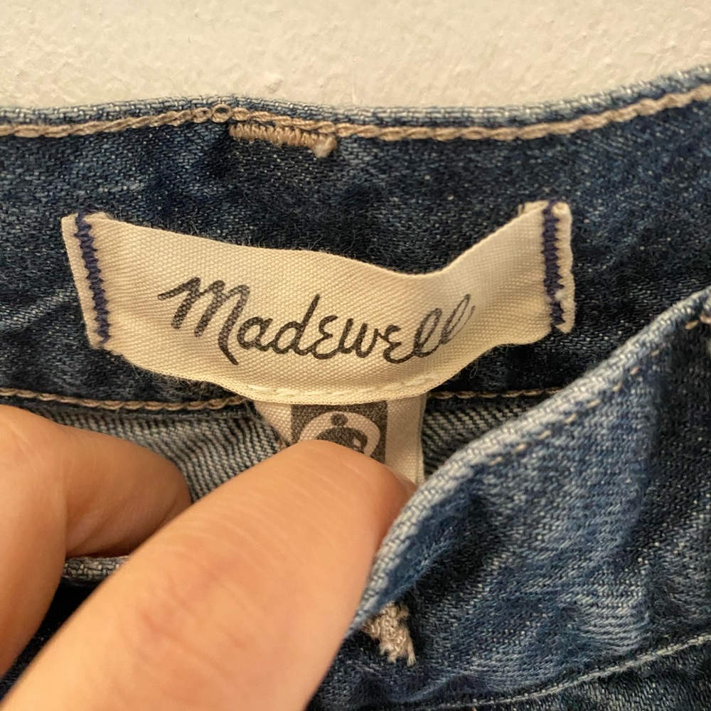 Madewell Dark Blue super wide leg Jeans high waisted size 29 - Picture 6 of 12